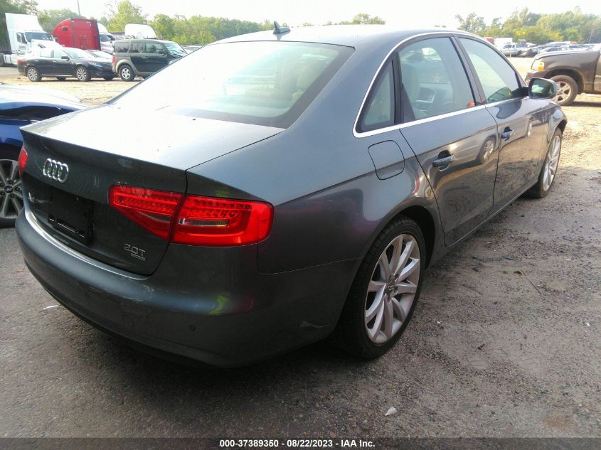2013 AUDI A4 PREMIUM PLUS - WAUFFAFL7DN035740