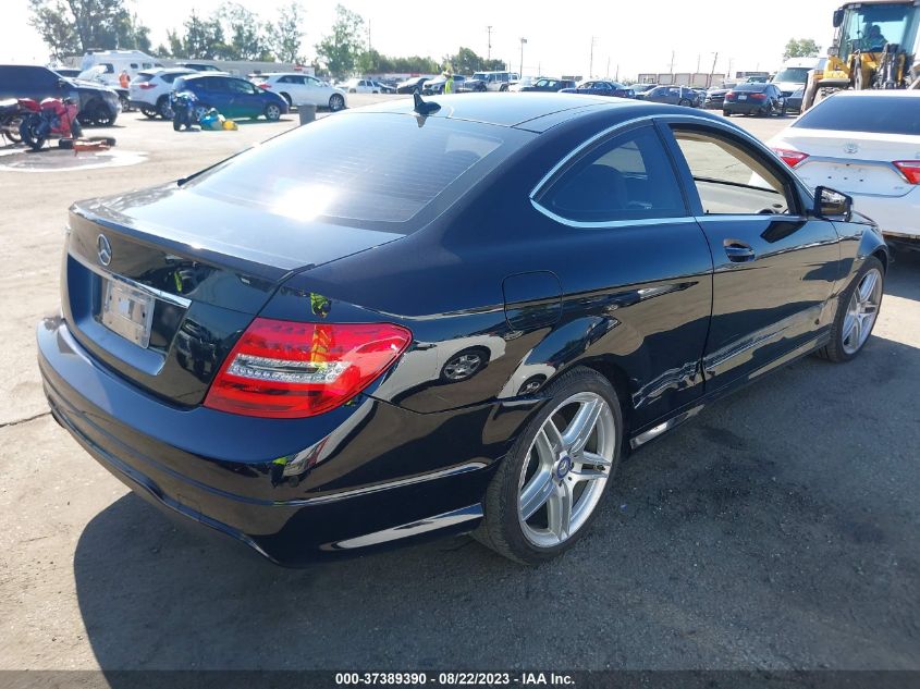 2013 MERCEDES-BENZ C-CLASS C 250 - WDDGJ4HB2DG038101