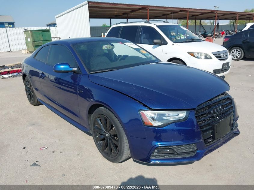 2016 AUDI A5 PREMIUM PLUS - WAUM2AFRXGA013654