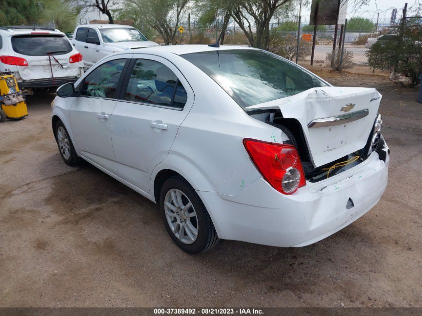 2013 CHEVROLET SONIC LT - 1G1JC5SH0DA412800