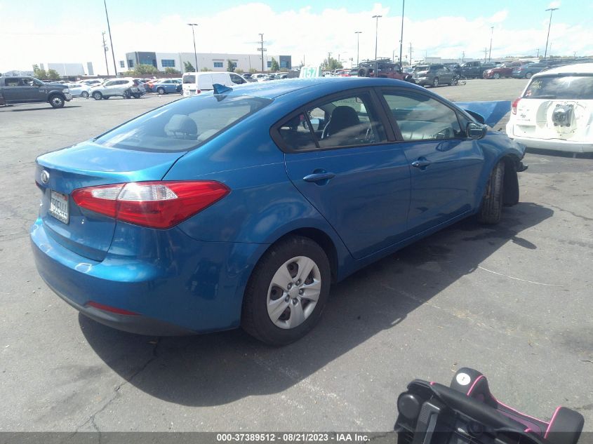2014 KIA FORTE LX - KNAFK4A63E5057282