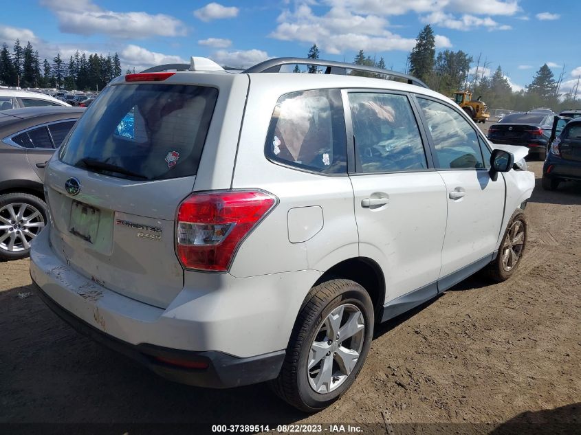 2016 SUBARU FORESTER 2.5I - JF2SJABC0GH566028