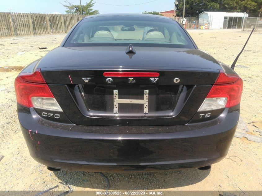 2013 VOLVO C70 T5 YV1672MC8DJ136523