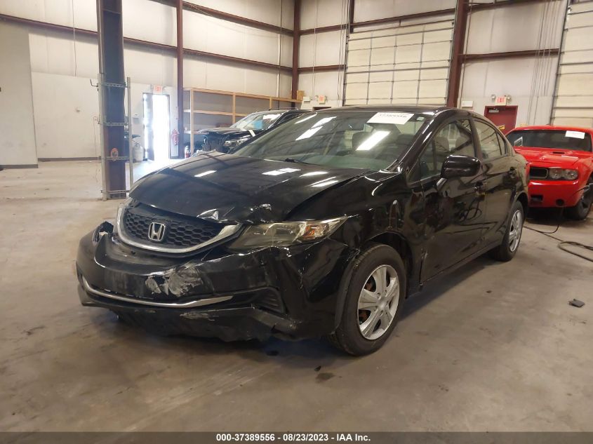 2015 HONDA CIVIC SEDAN LX - 2HGFB2F56FH555429