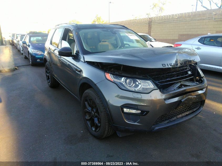 2016 LAND ROVER DISCOVERY SPORT HSE - SALCR2BG8GH546820