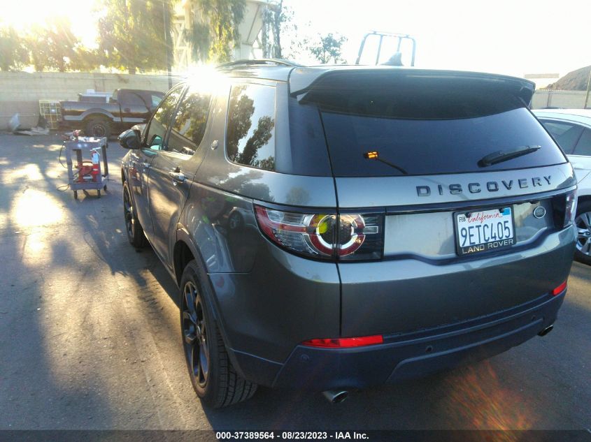 2016 LAND ROVER DISCOVERY SPORT HSE - SALCR2BG8GH546820