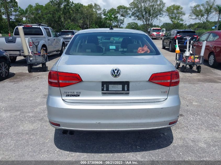 2015 VOLKSWAGEN JETTA SEDAN 1.8T SE - 3VWB17AJ5FM249967
