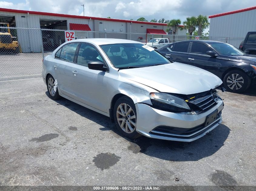 2015 VOLKSWAGEN JETTA SEDAN 1.8T SE - 3VWB17AJ5FM249967