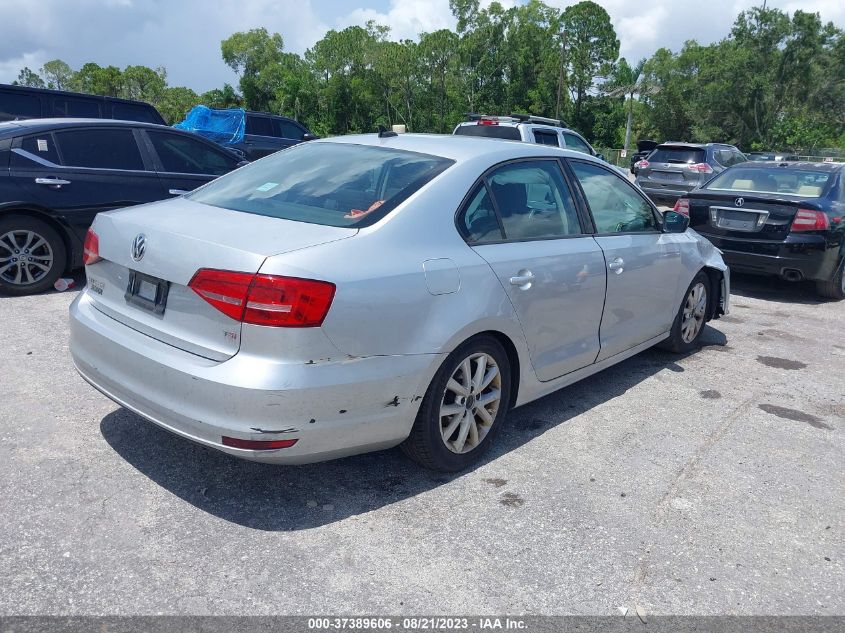 2015 VOLKSWAGEN JETTA SEDAN 1.8T SE - 3VWB17AJ5FM249967