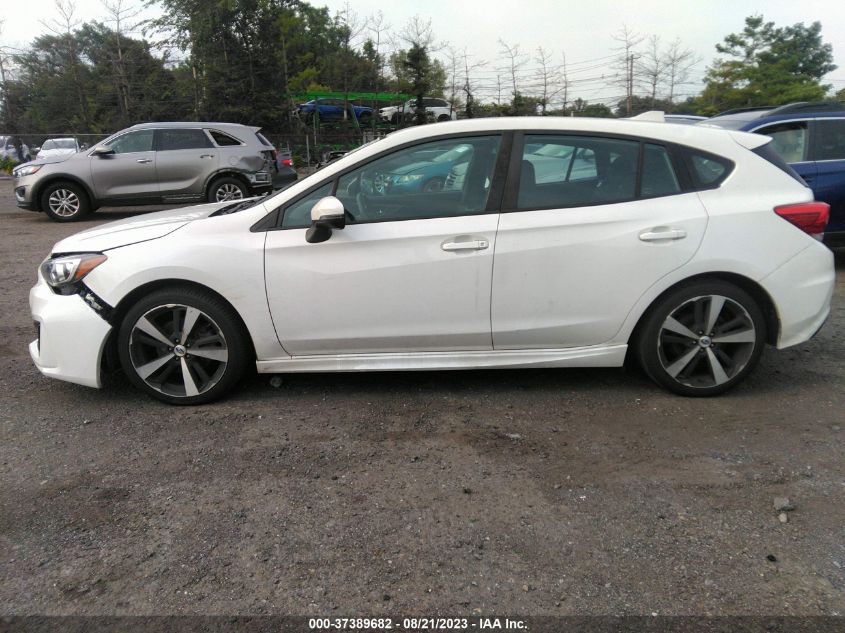 2018 SUBARU IMPREZA SPORT - 4S3GTAM66J3709042