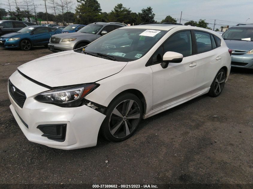 2018 SUBARU IMPREZA SPORT - 4S3GTAM66J3709042