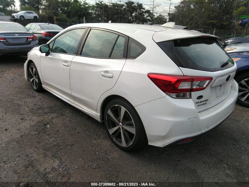 2018 SUBARU IMPREZA SPORT - 4S3GTAM66J3709042