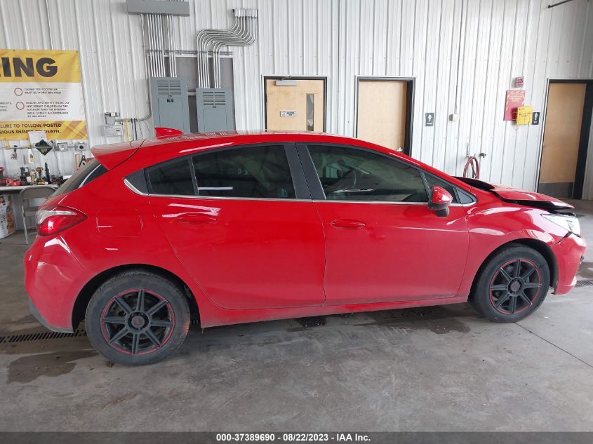 2019 CHEVROLET CRUZE LT - 3G1BE6SM8KS541962