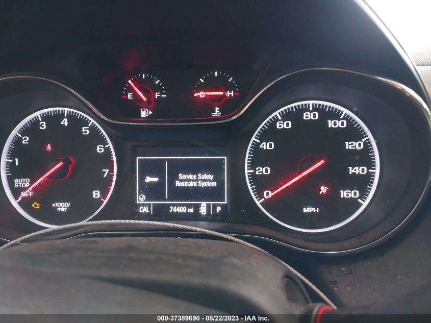2019 CHEVROLET CRUZE LT - 3G1BE6SM8KS541962