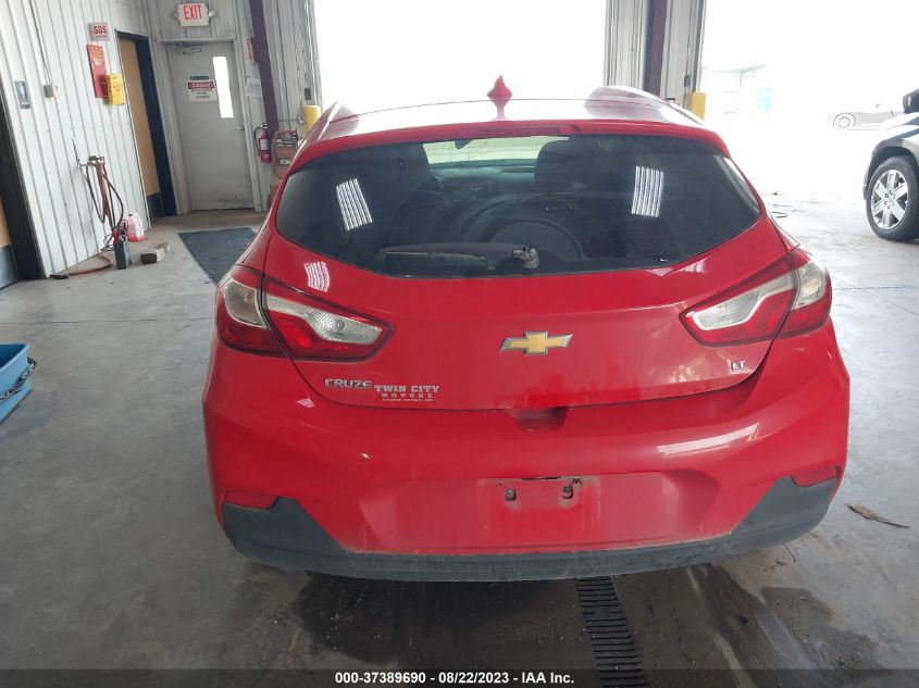 2019 CHEVROLET CRUZE LT - 3G1BE6SM8KS541962