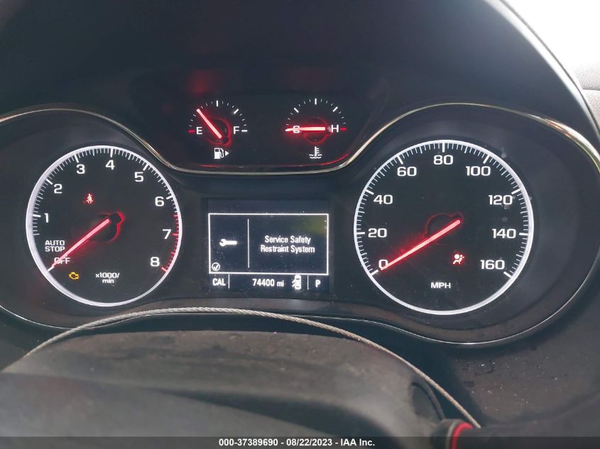 2019 CHEVROLET CRUZE LT - 3G1BE6SM8KS541962
