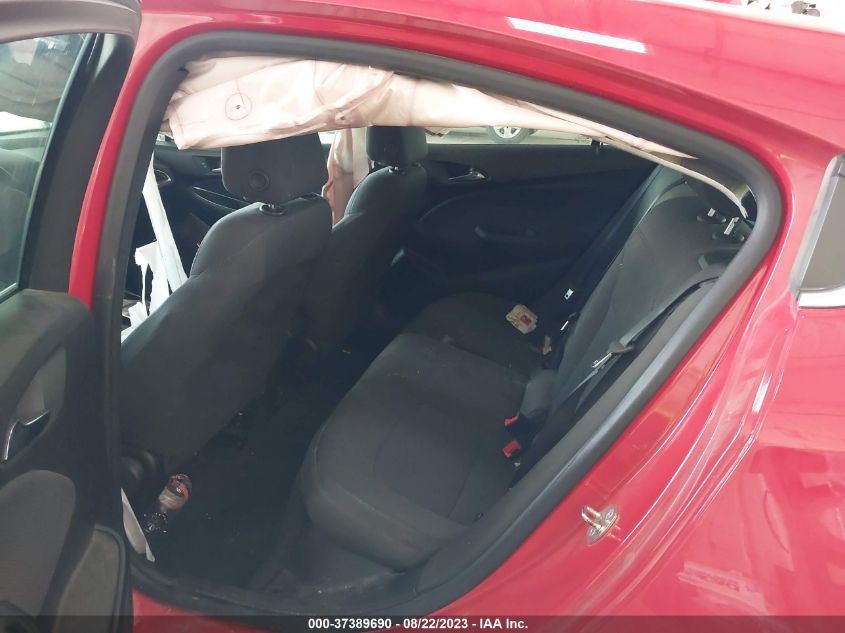 2019 CHEVROLET CRUZE LT - 3G1BE6SM8KS541962