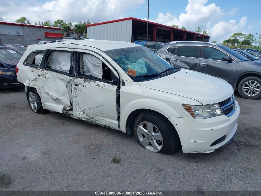 2013 DODGE JOURNEY SE - 3C4PDCAB8DT583978