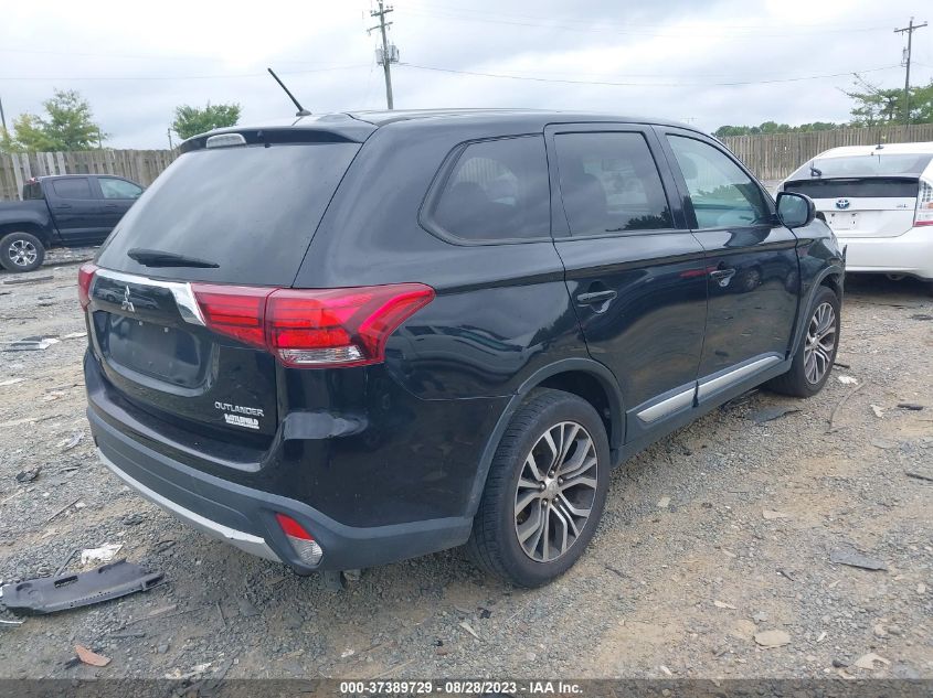 2016 MITSUBISHI OUTLANDER ES - JA4AD2A33GZ048900