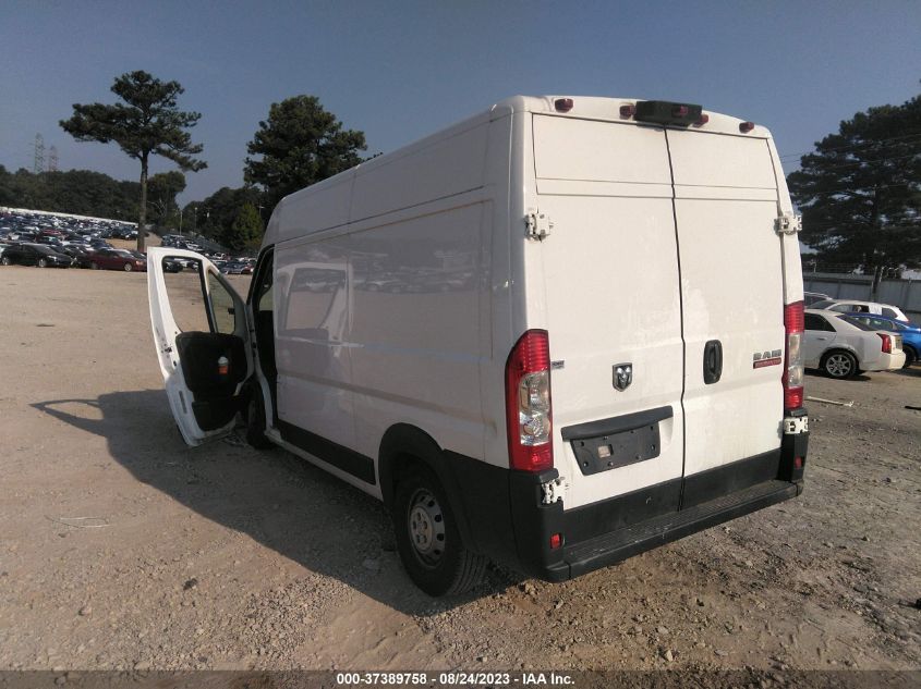 2019 RAM PROMASTER CARGO VAN - 3C6TRVBG8KE547562