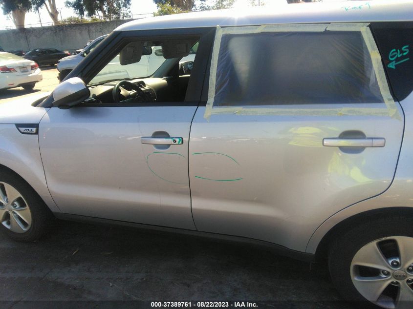 2016 KIA SOUL BASE - KNDJN2A29G7836148