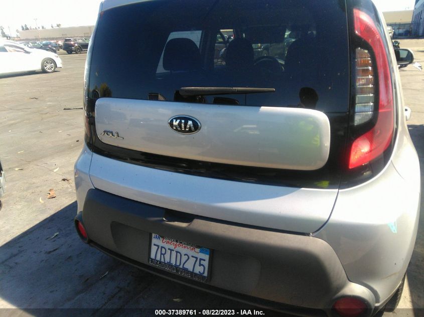 2016 KIA SOUL BASE - KNDJN2A29G7836148