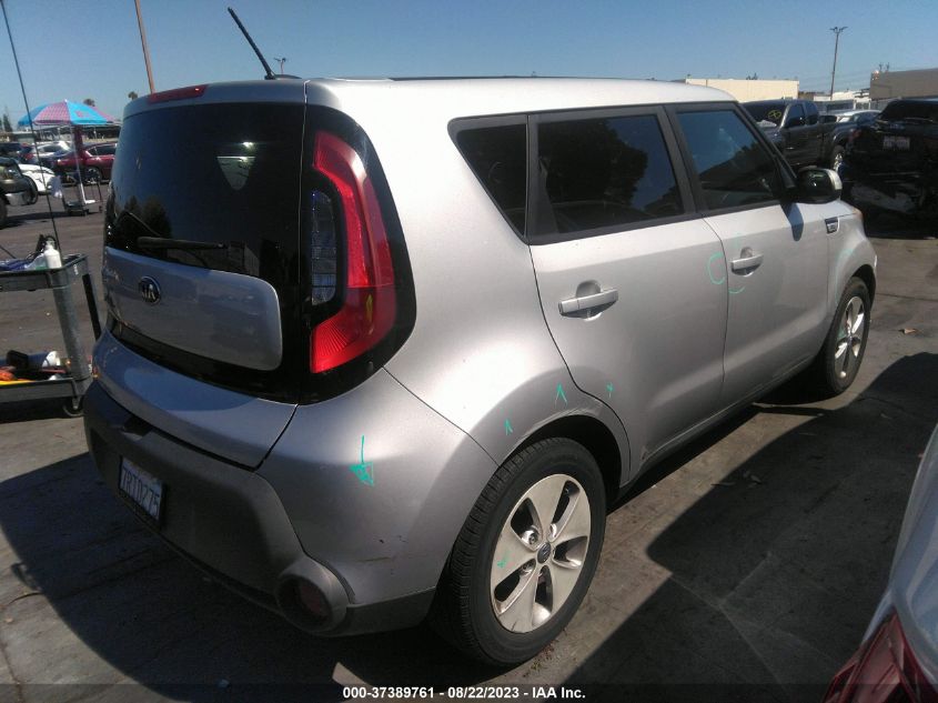 2016 KIA SOUL BASE - KNDJN2A29G7836148