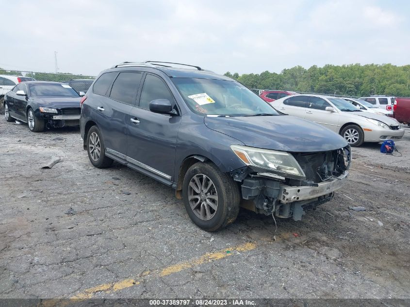 2014 NISSAN PATHFINDER SL - 5N1AR2MN3EC650096