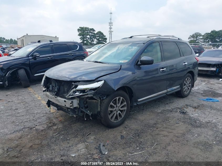 2014 NISSAN PATHFINDER SL - 5N1AR2MN3EC650096