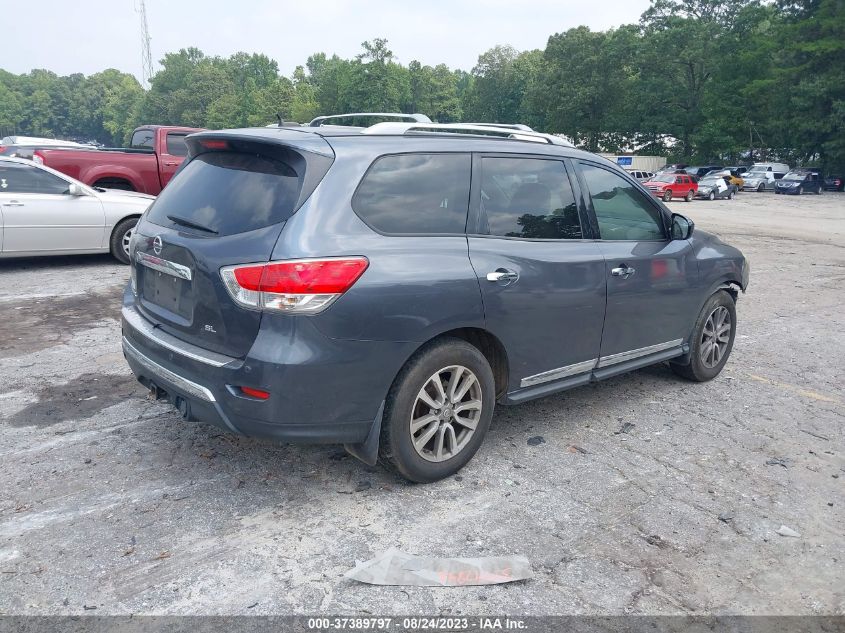 2014 NISSAN PATHFINDER SL - 5N1AR2MN3EC650096