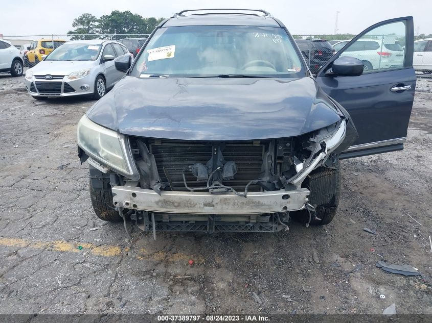 2014 NISSAN PATHFINDER SL - 5N1AR2MN3EC650096