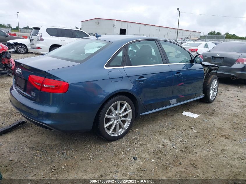 2015 AUDI A4 PREMIUM PLUS - WAUFFAFLXFN021141