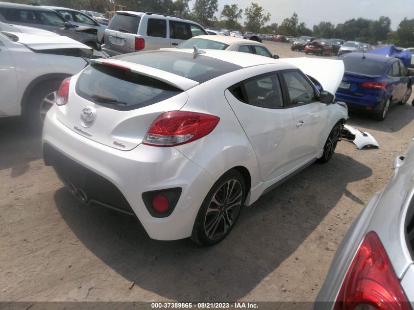 2016 HYUNDAI VELOSTER TURBO - KMHTC6AE0GU279613