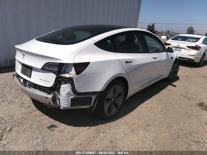 2021 TESLA MODEL 3 LONG RANGE - 5YJ3E1EB2MF099863