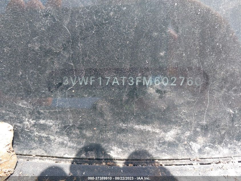 2015 VOLKSWAGEN BEETLE COUPE 1.8T FLEET EDITION - 3VWF17AT3FM602760