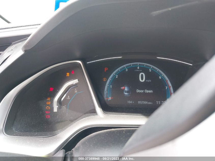 2018 HONDA CIVIC SEDAN EX-L - JHMFC1F7XJX030447
