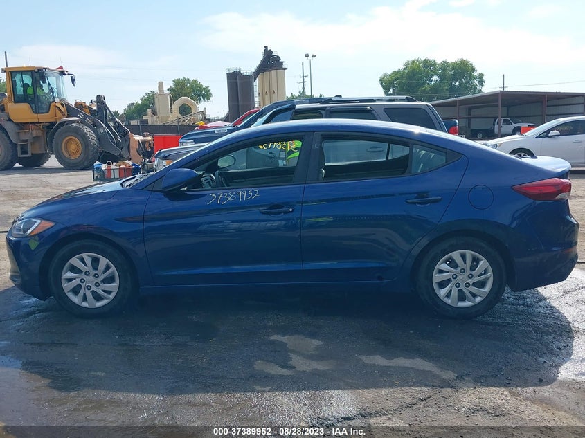 VIN 5NPD74LF1JH295750 2018 HYUNDAI ELANTRA SE