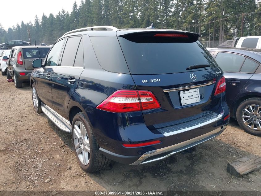 2015 MERCEDES-BENZ M-CLASS ML 350 - 4JGDA5HB5FA569202