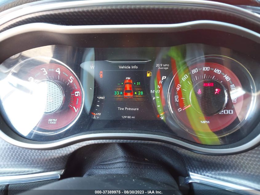 2016 DODGE CHALLENGER SRT HELLCAT - 2C3CDZC98GH335467