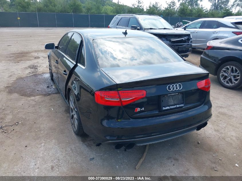 2013 AUDI S4 PREMIUM PLUS - WAUBGAFL5DA179810