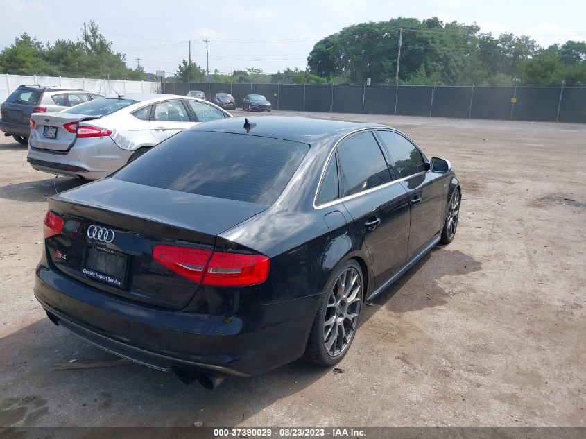 2013 AUDI S4 PREMIUM PLUS - WAUBGAFL5DA179810