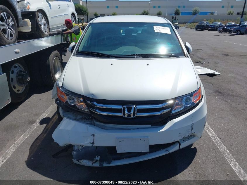 2016 HONDA ODYSSEY SE - 5FNRL5H35GB161112