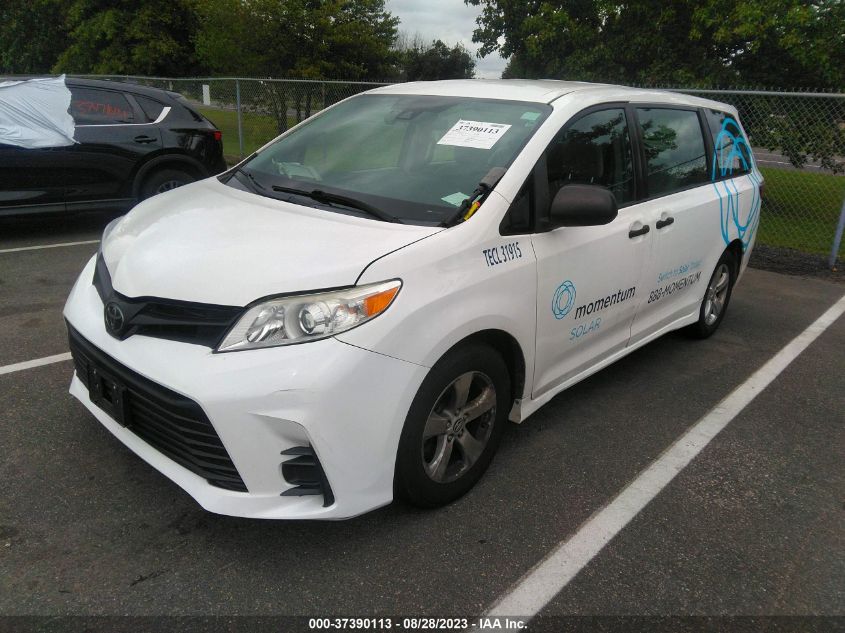 2018 TOYOTA SIENNA L - 5TDZZ3DC8JS940998