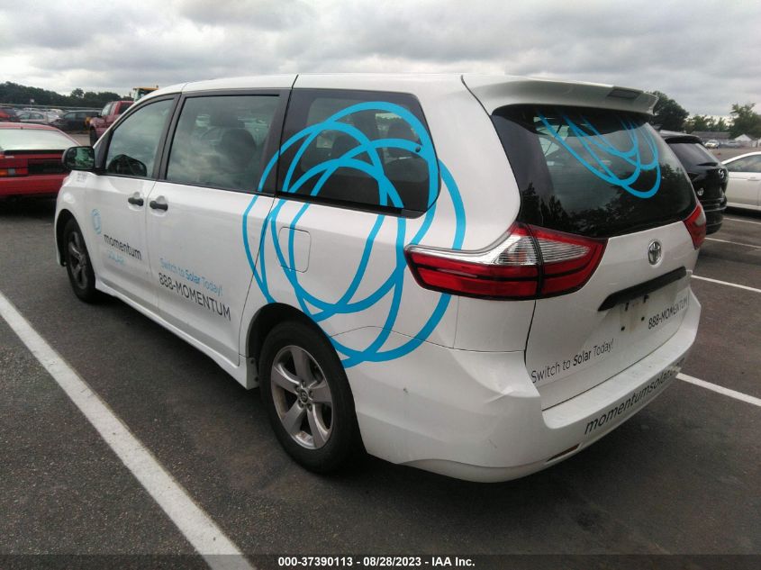 2018 TOYOTA SIENNA L - 5TDZZ3DC8JS940998