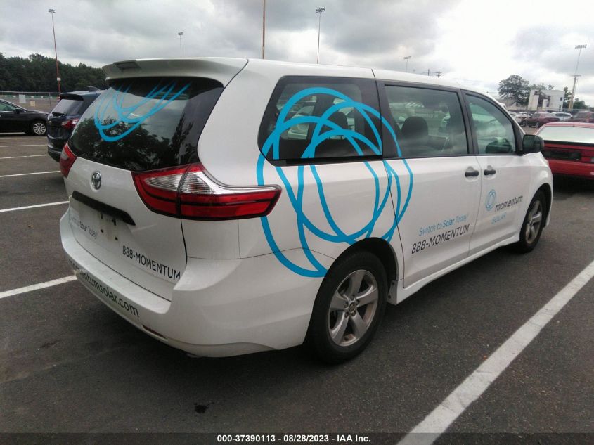 2018 TOYOTA SIENNA L - 5TDZZ3DC8JS940998