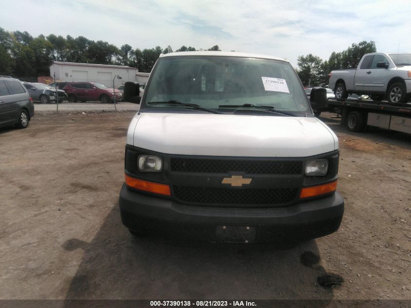 2013 CHEVROLET EXPRESS CARGO VAN - 1GCSGAFXXD1155749