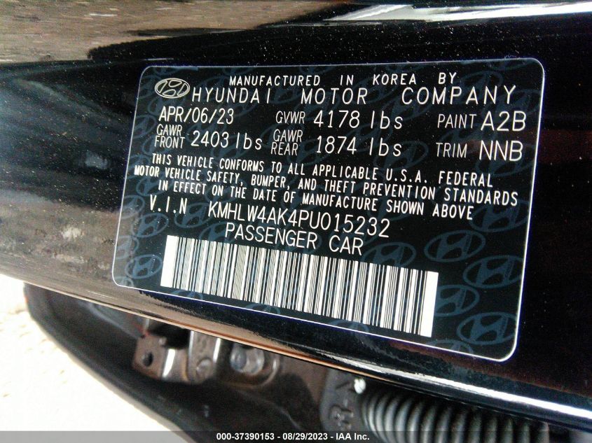 2023 HYUNDAI ELANTRA N KMHLW4AK4PU015232