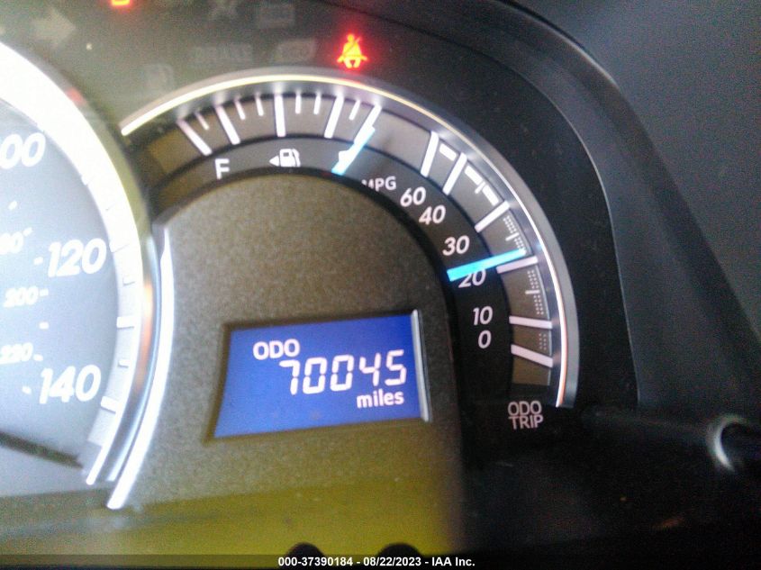 2013 TOYOTA CAMRY L/LE/SE/XLE - 4T1BF1FK0DU686248