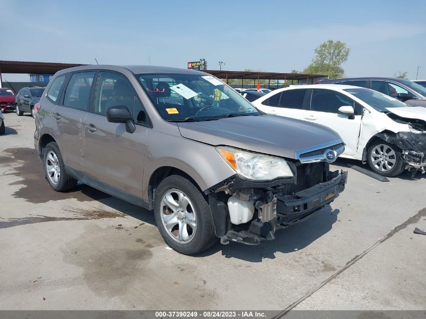 2014 SUBARU FORESTER 2.5I - JF2SJAAC9EH468906