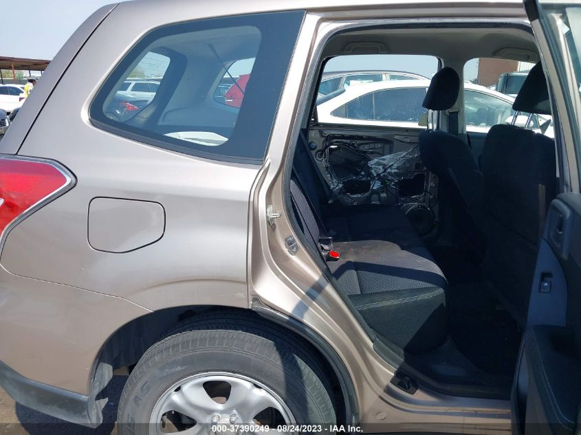 2014 SUBARU FORESTER 2.5I - JF2SJAAC9EH468906